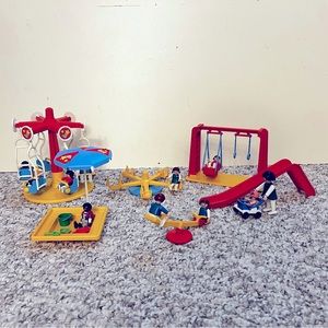 Vintage Playmobil playground set